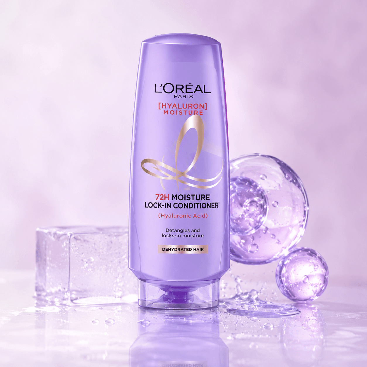 Hyaluronic Acid 72HR Moisture Sealing Conditioner for Frizz-Free & Hydrated Hair