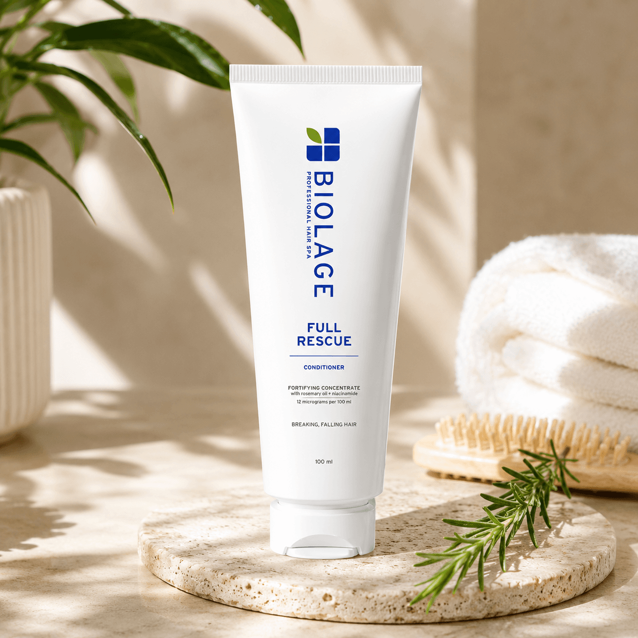 Biolage Full Rescue Anti-Hairfall Conditioner with Rosemary & Niacinamide | 74% Less Hairfall | Strengthens Hair | 100ml*
