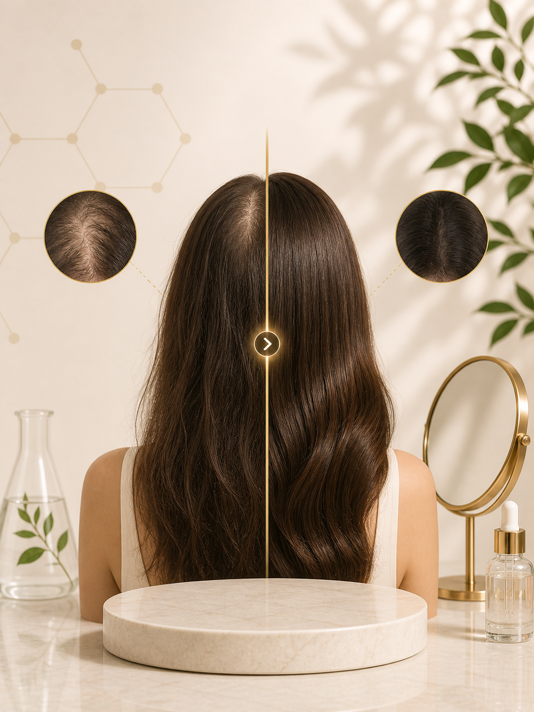 Before & After Hair Regrowth Results — Hairsncares Clinical Outcomes Gallery Before and after hair loss treatment results — real documented patient outcomes | Hairsncares India