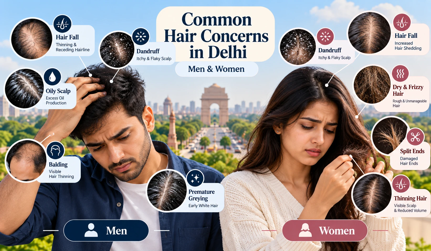 Hair concerns — men & women