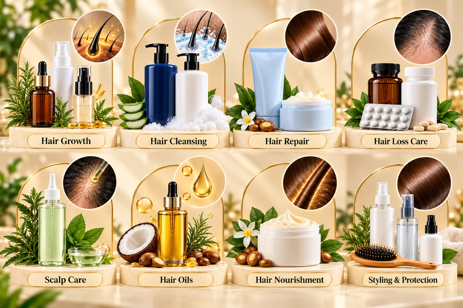 Dermatologist-guided product categories