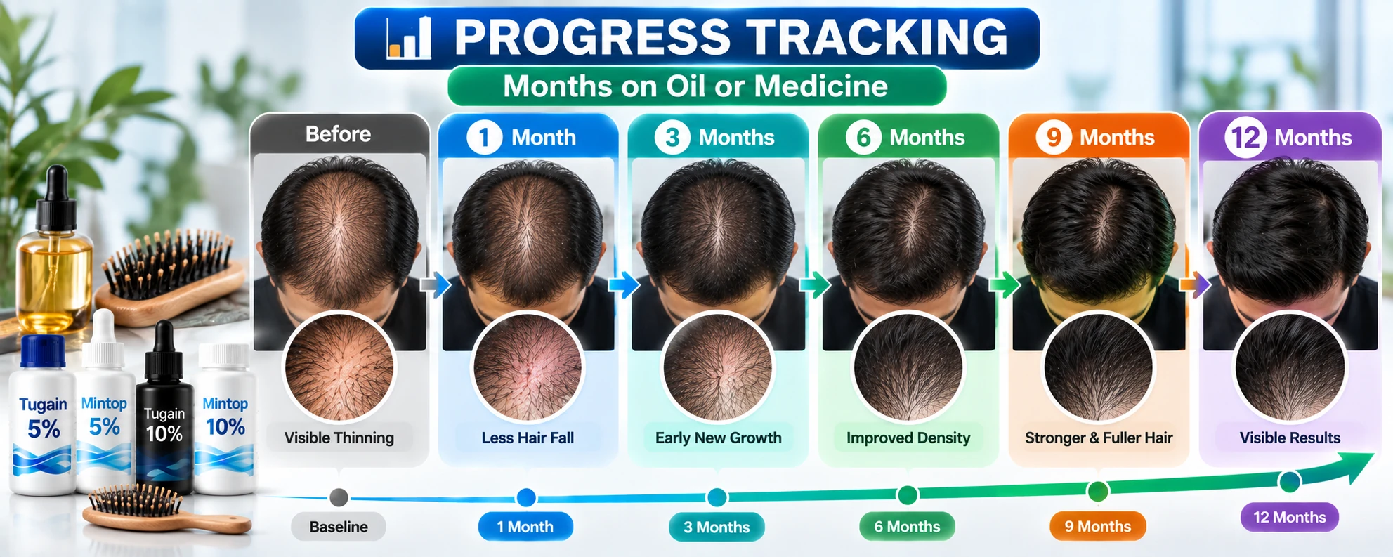Progress tracking visual