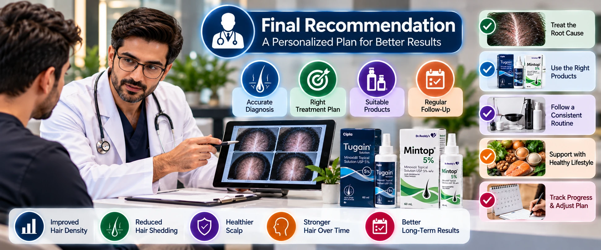 Final recommendation — doctor visual