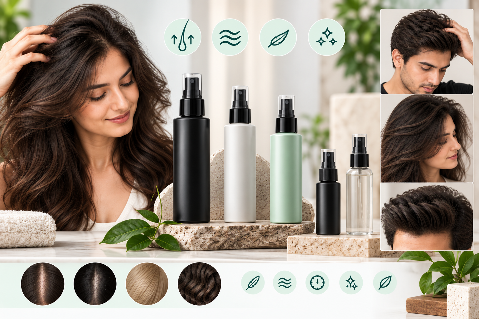 Volumizing spray and fine-hair lift range for added volume, root lift, texture, and fuller-looking hair.