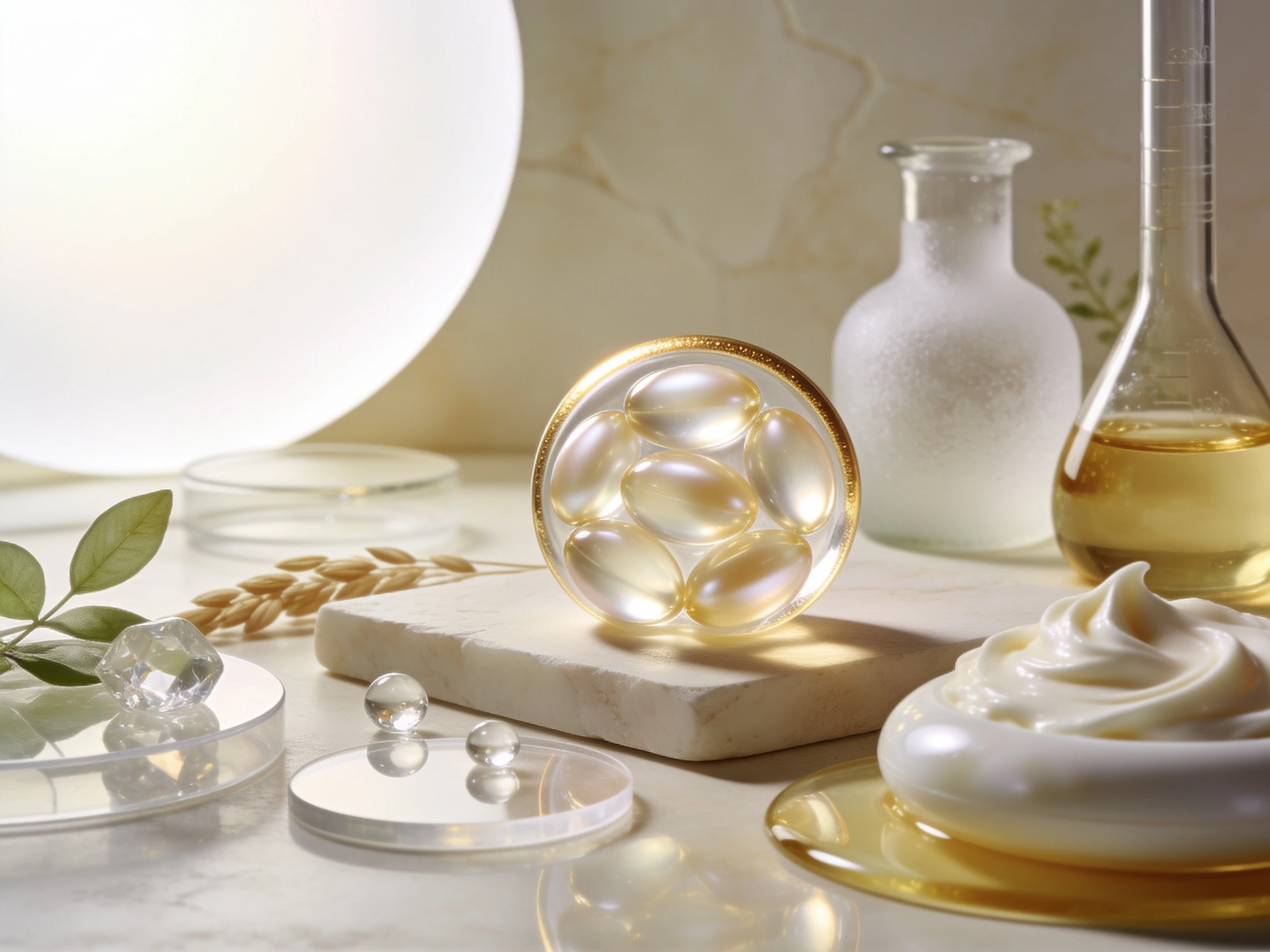 Ceramide-inspired conditioning ingredients with rich cream texture and hydration elements for hair barrier support