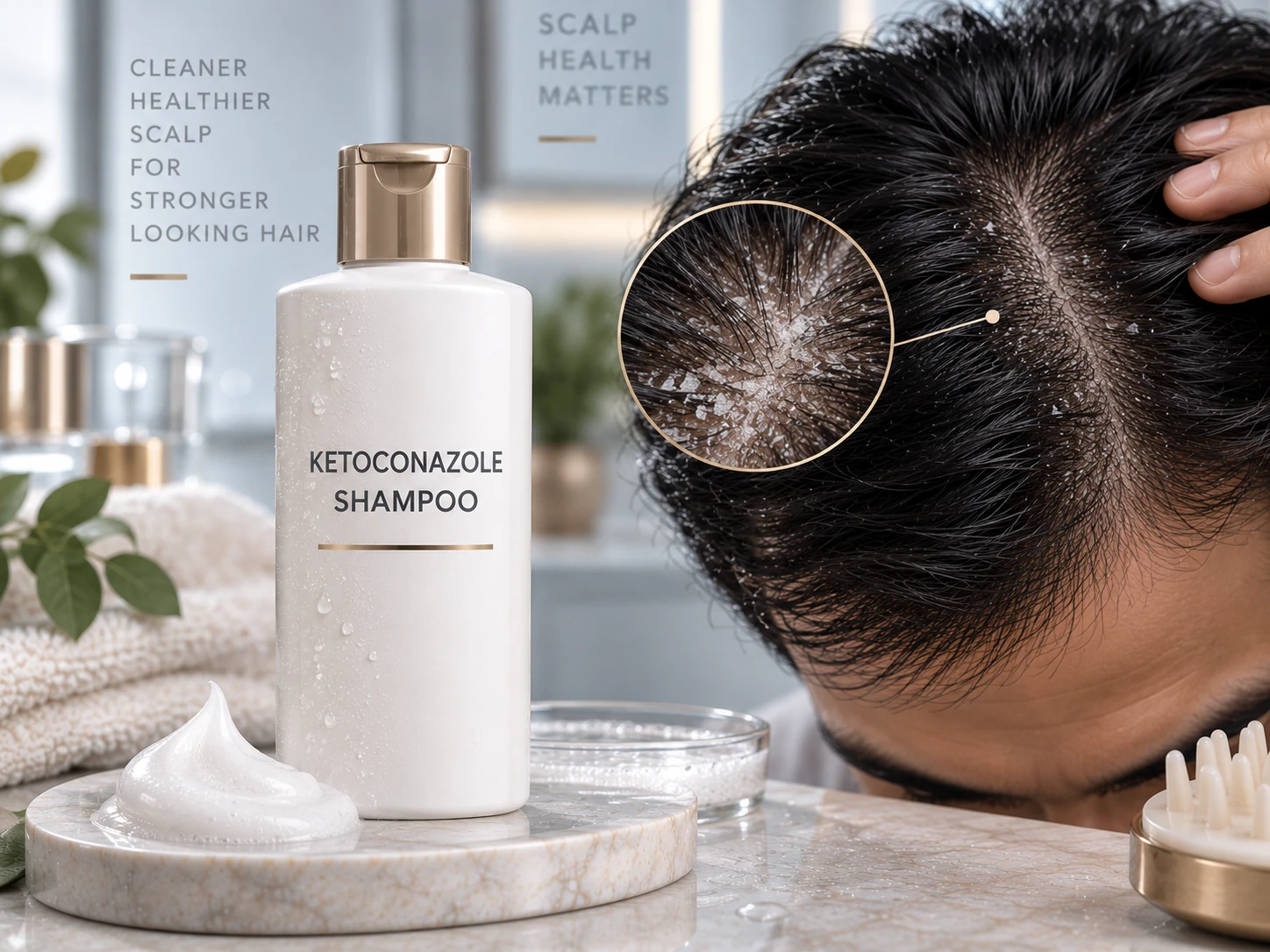 Ketoconazole shampoo guide for dandruff-prone itchy and seborrheic scalp care