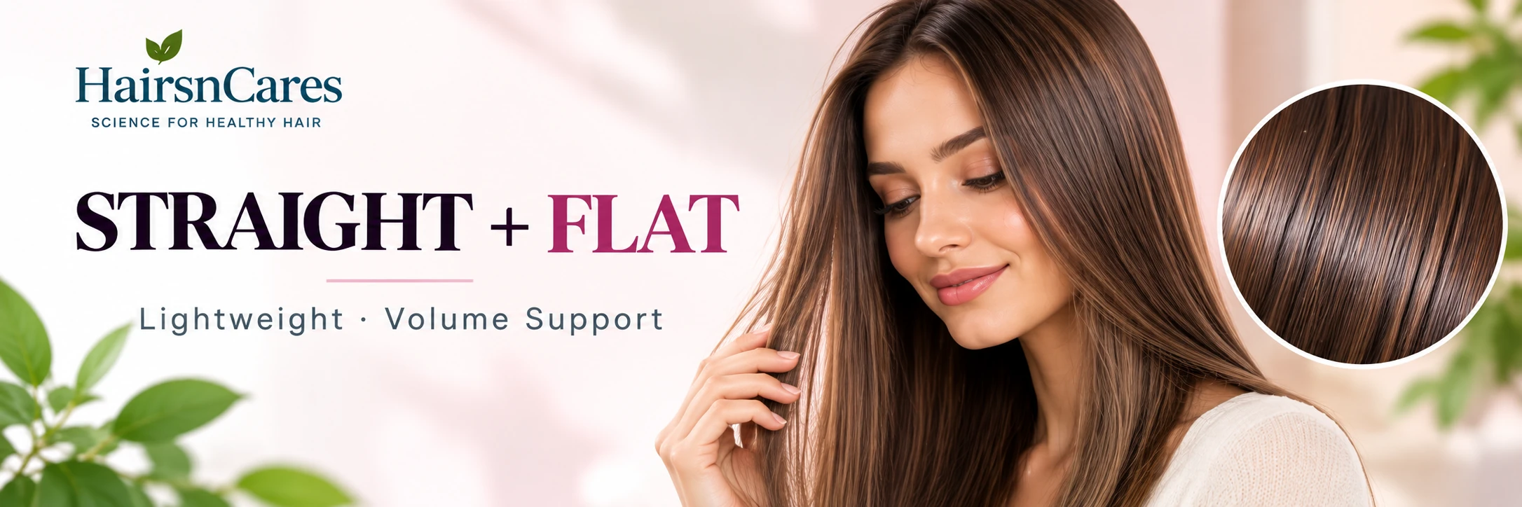 Straight + Flat