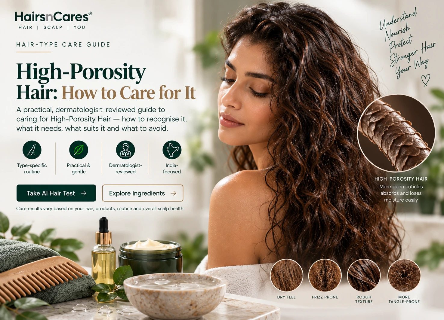 High porosity hair FAQs covering moisture retention routine care protection and expert guidance