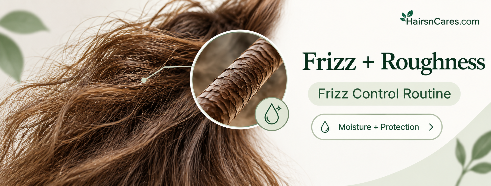 Frizzy, rough hair lengths needing a frizz-control and smoothing routine