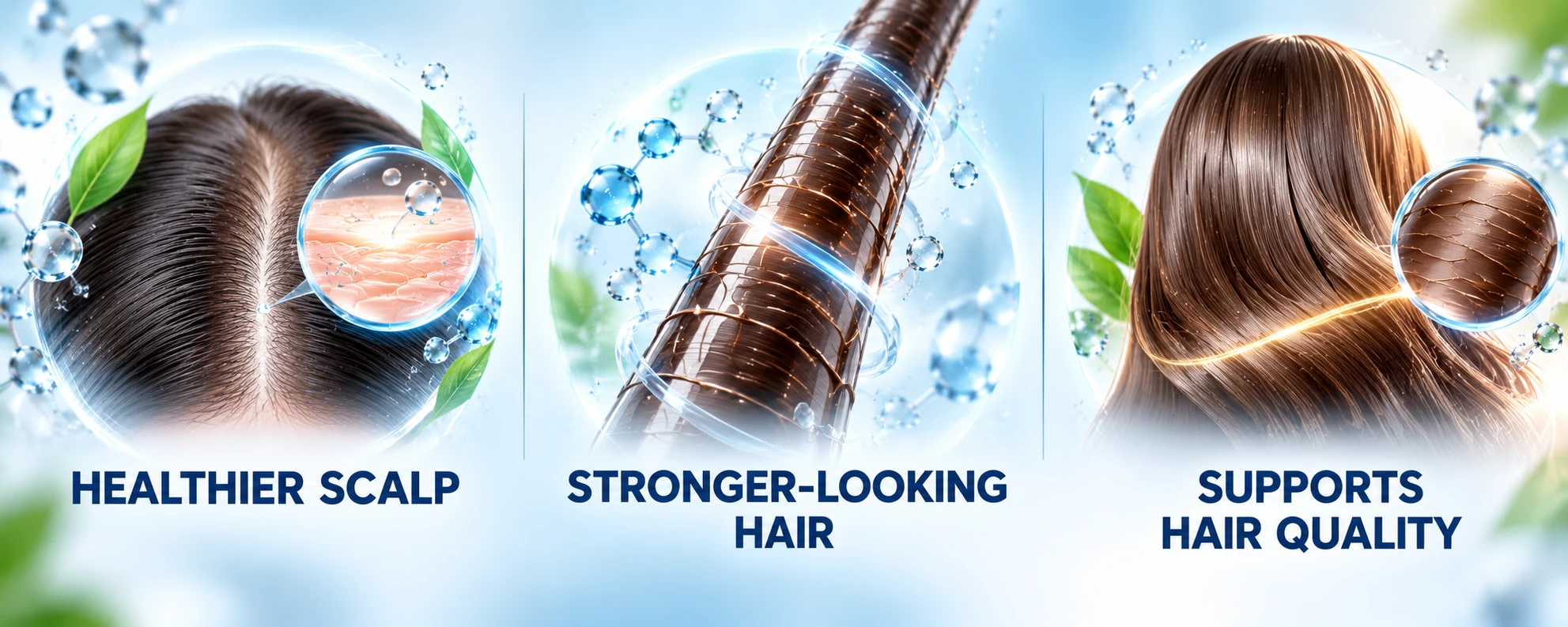 Niacinamide Benefits for Scalp & Hair Niacinamide key benefits visual for scalp balance hydration comfort and healthier-looking hair