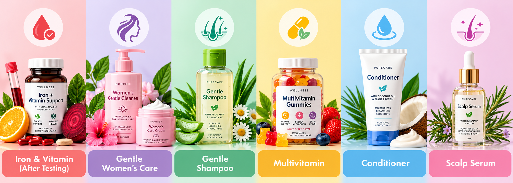 Gentle categories — shelf overview