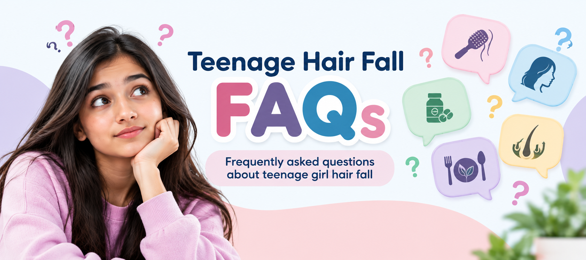 Frequently asked questions about teenage girl hair fall