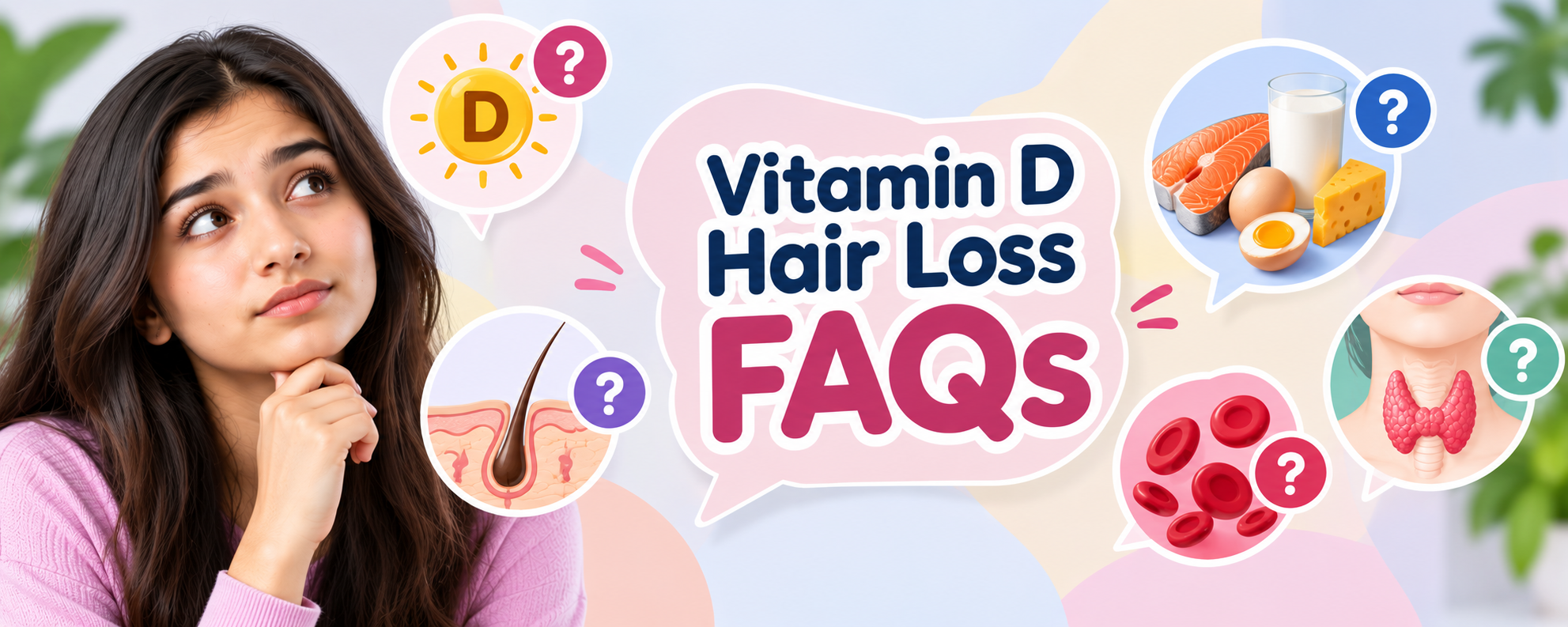 Frequently asked questions about vitamin D deficiency hair loss in women